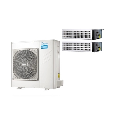 美的中央空调 一拖二变频一级能效 多联风管机 3匹 家用中央空调 MDS-H80W(E1)